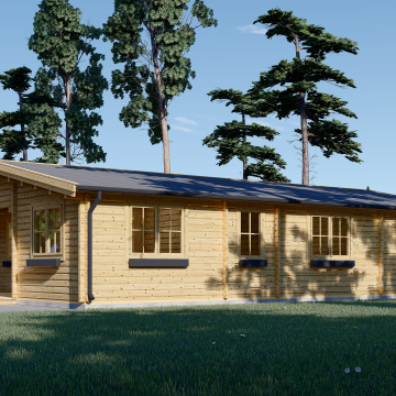 LINDA (66 mm), 78 m² + 15 m² Terrace 