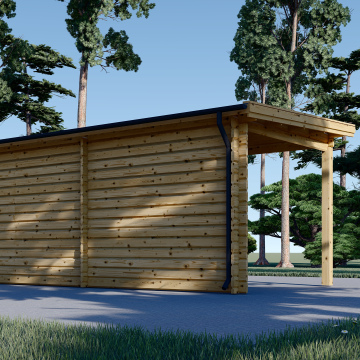 KATERINA (28 mm), 5x3 m, 15 m² With 7.5 m² Terrace