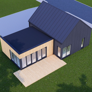 MIRABEL (44 mm + cladding), 69 m² 