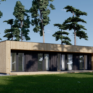 KAYA 3 (44 mm + Cladding), 70 m²