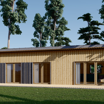 ZOE (44 mm + Cladding), 96 m² 