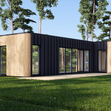 LUCIA 1 (44 mm + cladding), 40 m² 