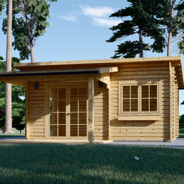 HELEN (44 mm), 6x6 m, 24 m² With 12.5 m² Terrace